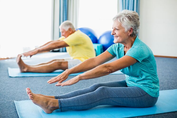 Physiotherapie bei Osteochondrose der Halswirbelsäule.